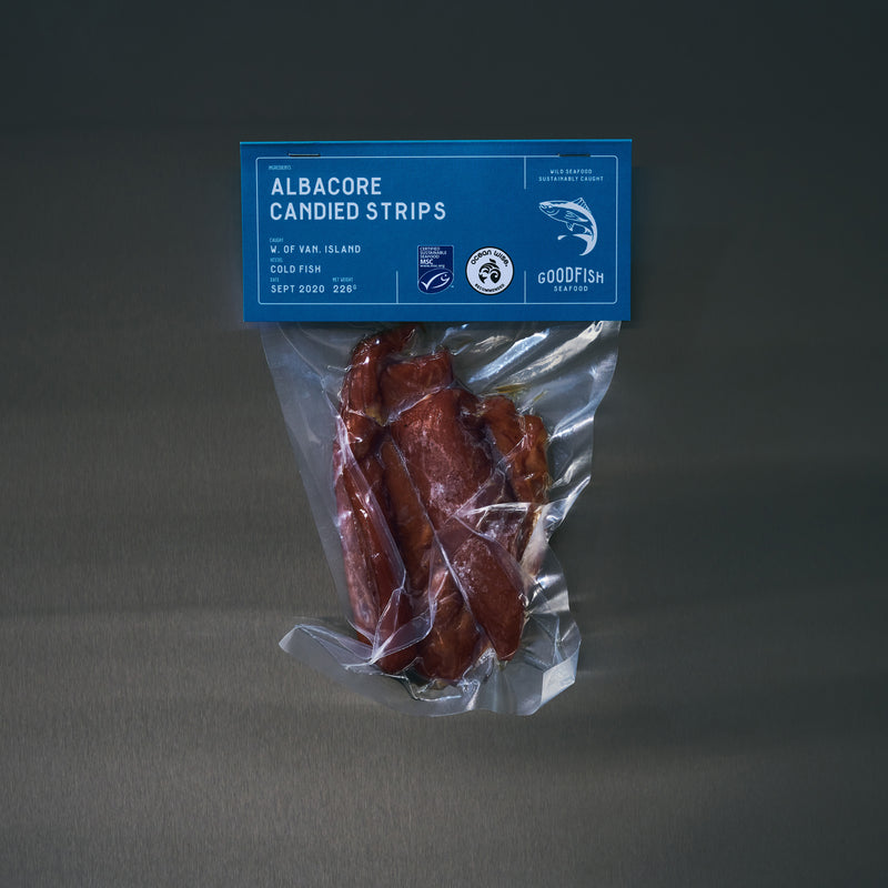 Albacore Candied Strips
